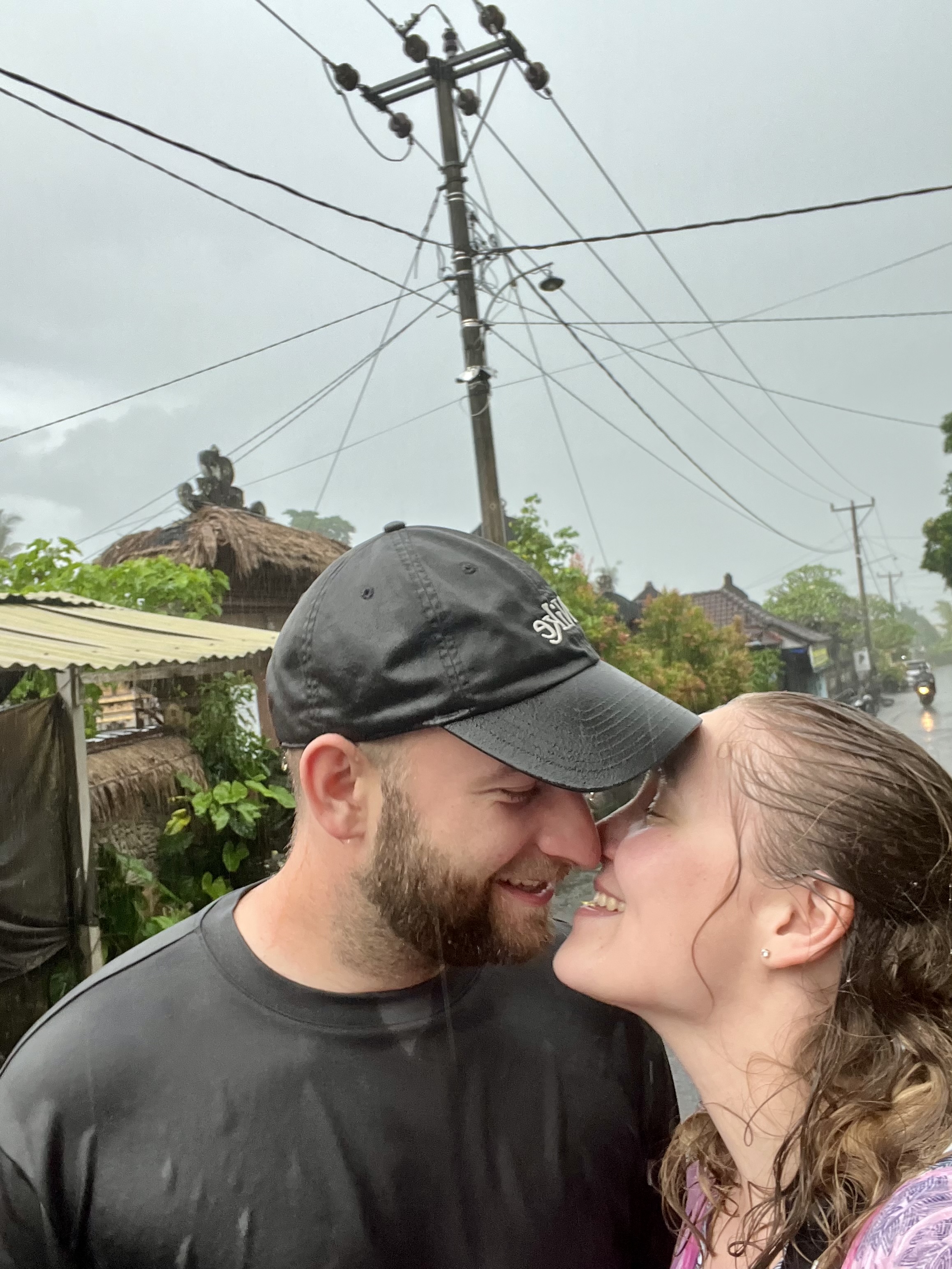 Monsunregn på Bali
